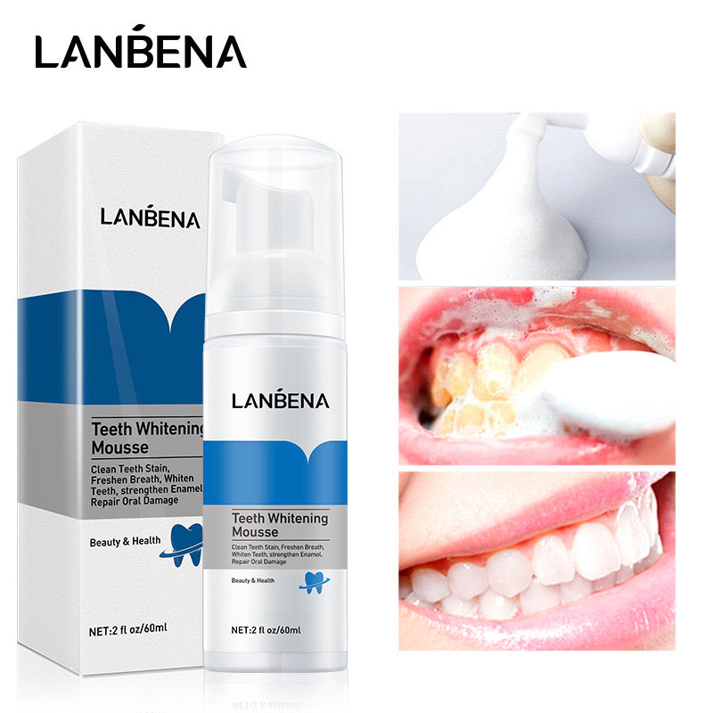 Lanbena teeth whitening mousse