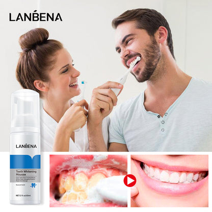 Lanbena teeth whitening mousse