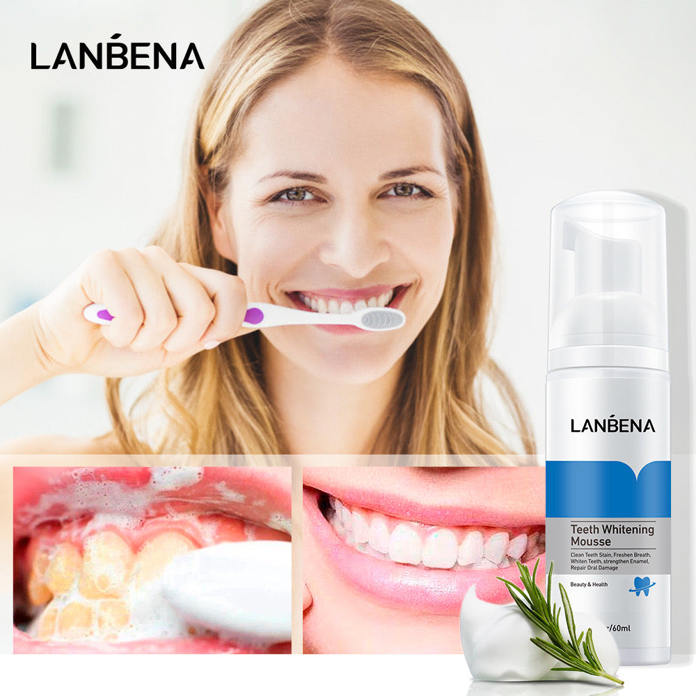 Lanbena teeth whitening mousse