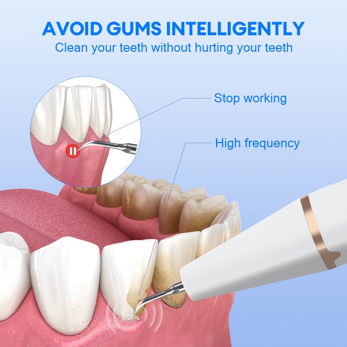 Ultrasonic Electric Dental Cleaner